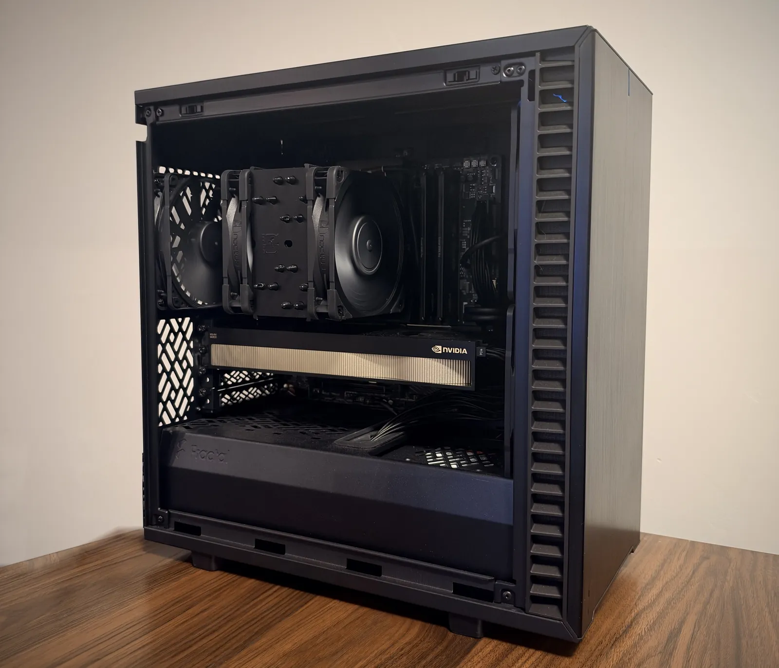 AMW ai Vault server with an NVIDIA RTX PRO GPU.